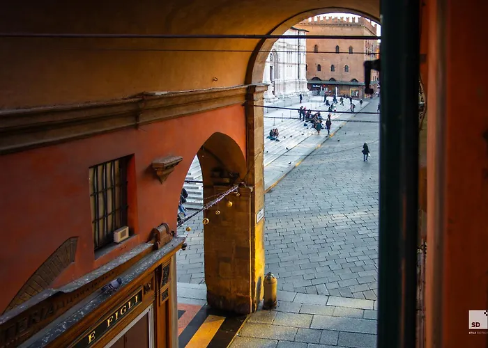 아파트 Urbanicooh Garisenda - Piazza Maggiore View 볼로냐